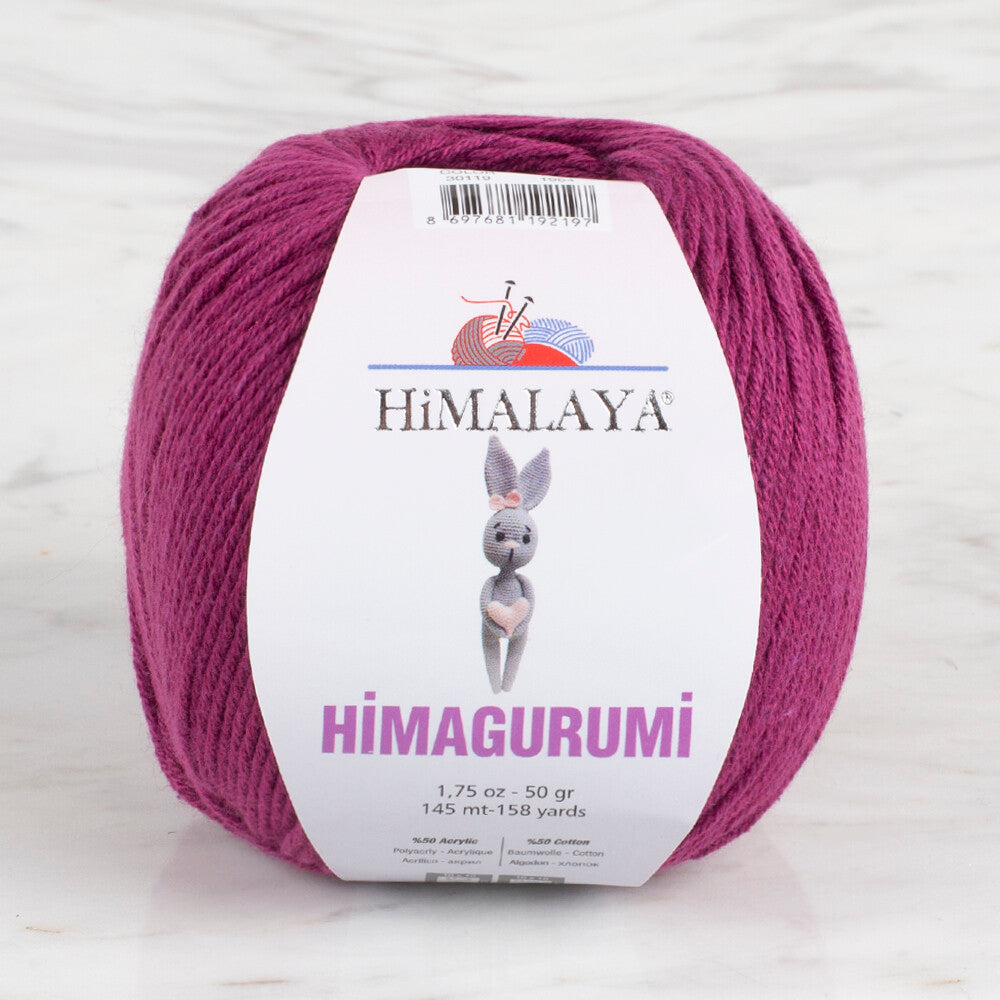 Himalaya Himagurumi Mor 50 Gr El Örgü İpi - 30119